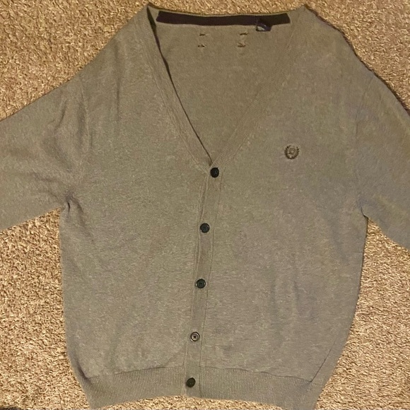Chaps Ralph Lauren brand: Mens size Large. Cardigan Button Up Sweater. Preowned - Picture 5 of 10